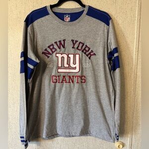 NFL Officially Licensed Long Sleeve Tee Unisex NWOT NEW YORK GIANTS